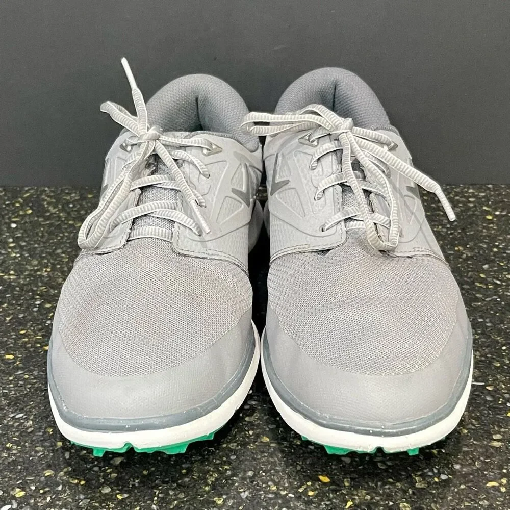 Callaway Oceanside Gray Studded Golf Shoes. Size 10D.